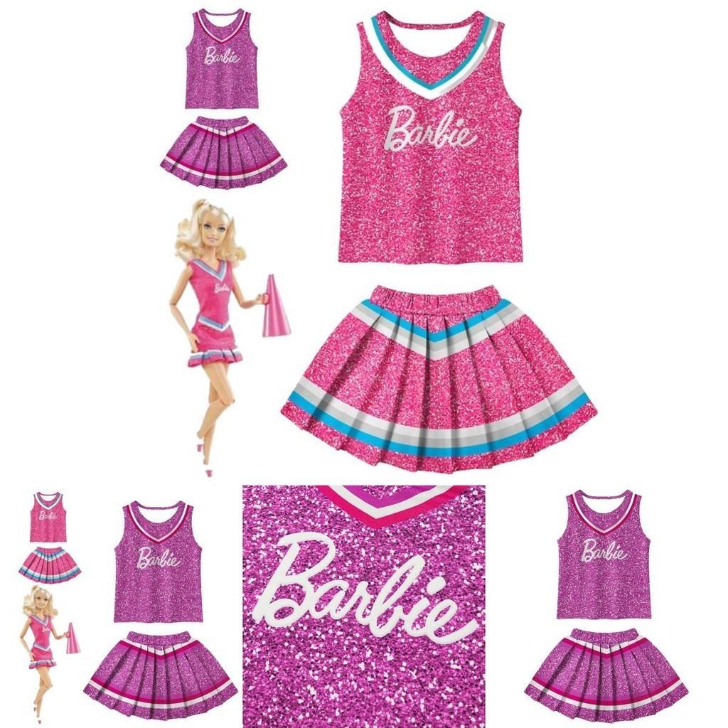 Barbie Film Fialové Polyesterové Vlákno Cosplay Šaty Pro Děti Velikosti)