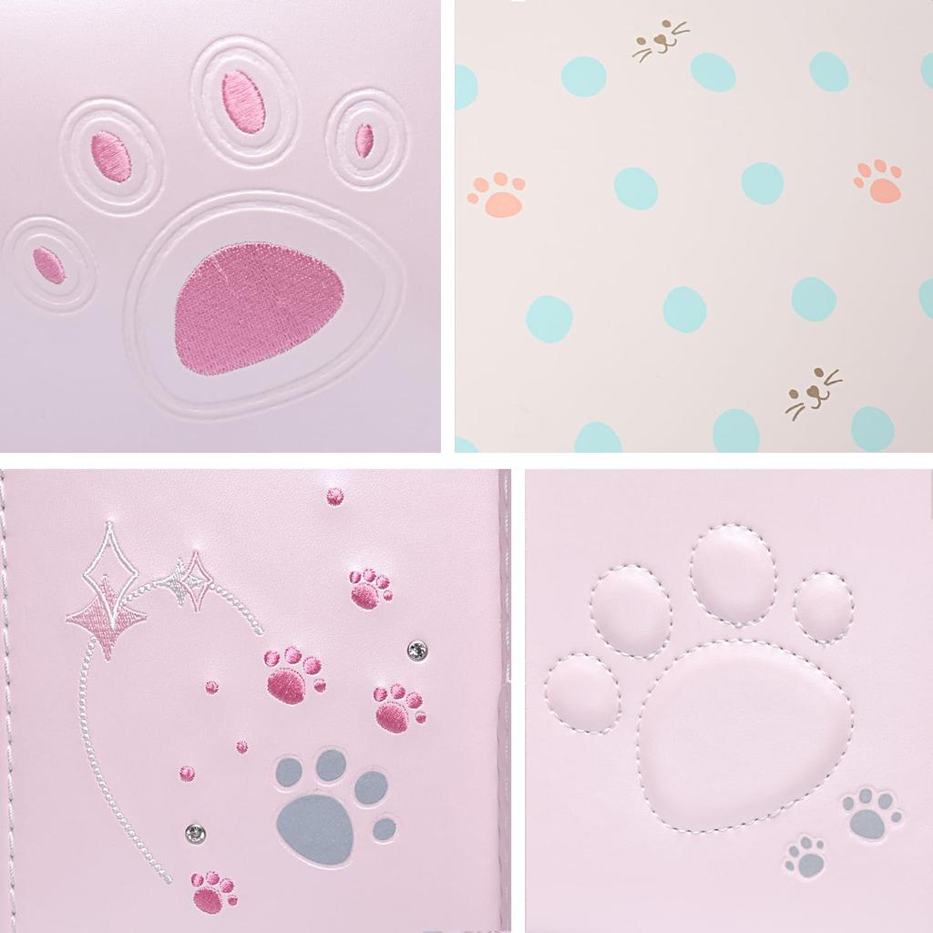 Coulomb School Bag for Elementary School High Quality Artificial Leather Pearl Pocket Seller 6 Year Warranty [Coulomb] Girls, Students, Fabric/Kitty