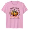 Farm Fresh Pumpkins Always Fresh Unisexs TShirt Farmhouse Fall Season