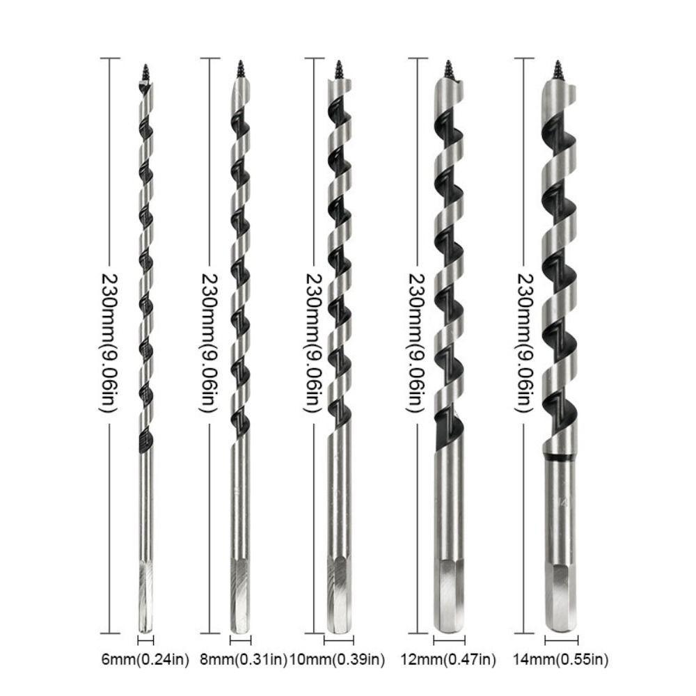 5Pcs Carbon Steel Reaming Tool High Hardness Center Drill New Woodworking Roller Drill  Wood