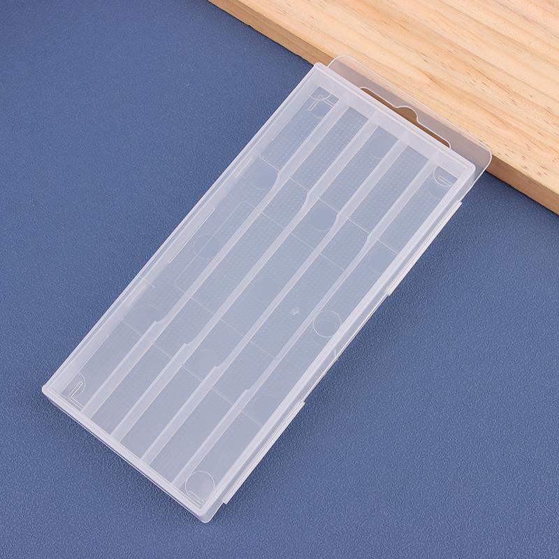 Toolbox Tool Woodworking Drill Bit Packaging Case Thickened Transparent Plastic Twist Drill Empty Box Storage Box