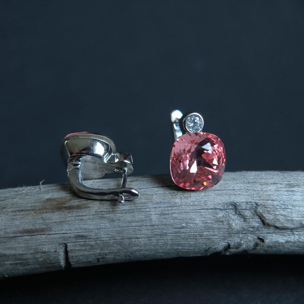 Silver Earrings with Cubic Zirkonia (60002213)