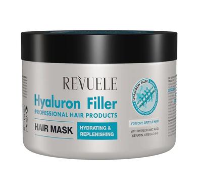 Hair Filler Mask with Hyaluronic Acid, Keratin and Omega 3-6-9 Acids 500 Ml