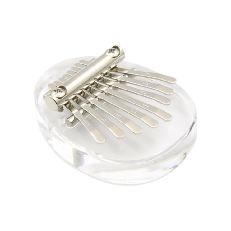 Acrylic Finger Piano Musical Instrument for Beginners Kids and Adults, 8 Keys Mini Thumb Piano Finger Piano Music Gifts