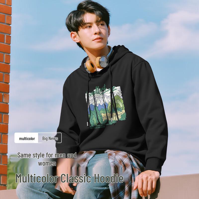 Baleno Men's Heavyweight Graphic Hoodie