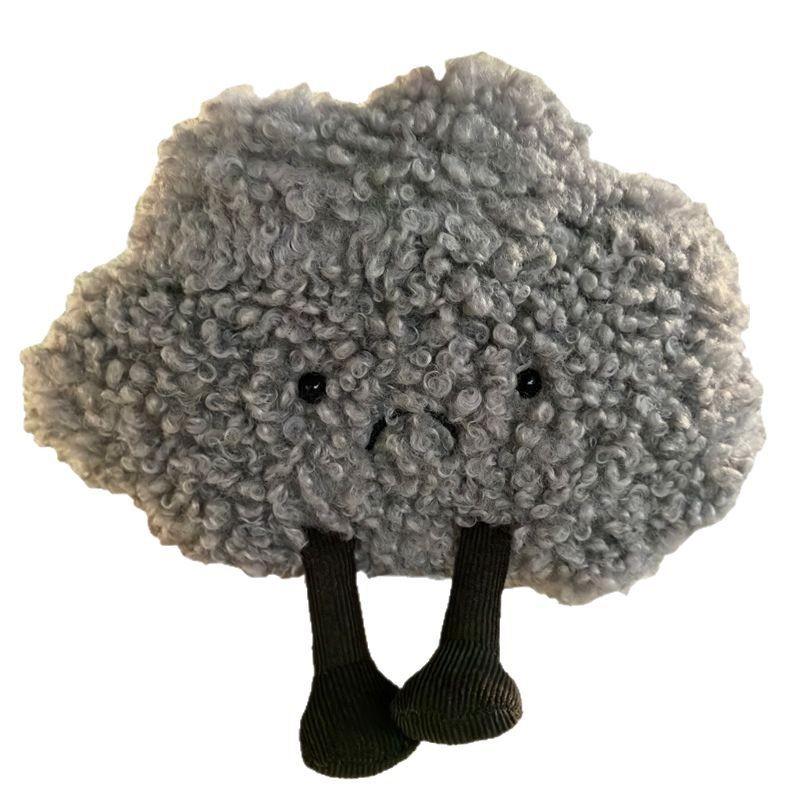 

Dark Jellycat Clouds Plush Toy Stuffed Keychain Bag Cute Gifts Companion Desk Doll