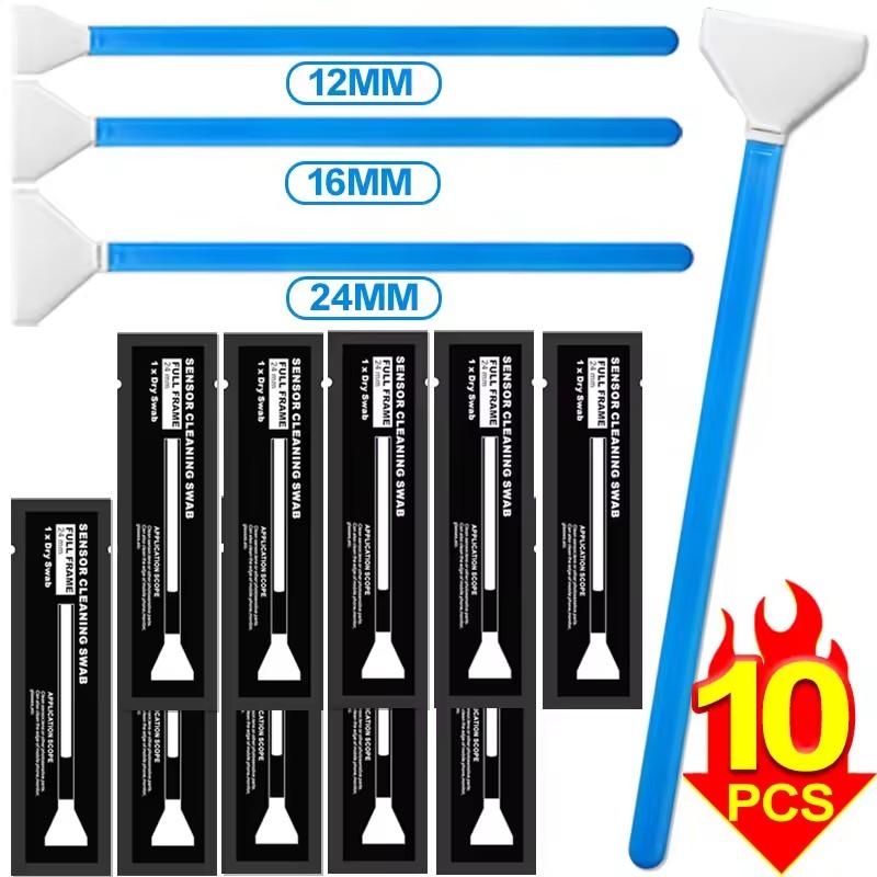 5Pcs Professional Sensor Cleaner Swab Kit for Digital Camera's CCD or CMOS Sensor for Full-Frame APS-C M4/3 Sensors Cleaning