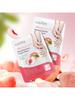 5pcs=5pairs Honey Peach Niacinamide Moisturizing Hand Mask, Moisturizing Repairing Nourishing Exfoli