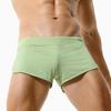 Men's Low Rise Loose Fit Shorts Olid Color Mesh Quick Dry Short Pants Breathable Comfort Sexy Lounge Home Underpants