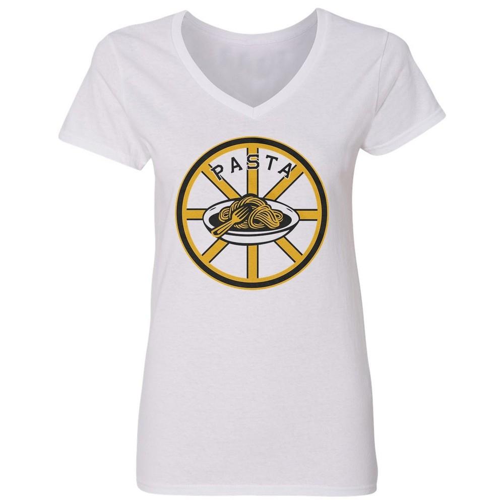 David Pastrnak Pasta Cup Design- Boston Fans Tribute Ladies V-Neck Tshirt Unisex T-Shirt XXXL