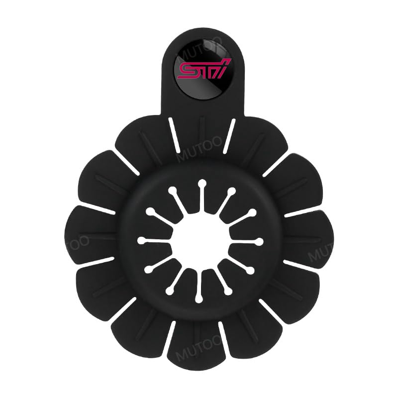 Защитная крышка отверстия стеклоочистителя автомобиля STI Subaru, Силиконовая пылезащитная крышка отверстия стеклоочистителя, Legacy, Impreza STI