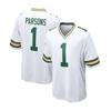 Micah Parsons Green Bay Packers Game Jersey Mens Football Embroidered Sports Shirt