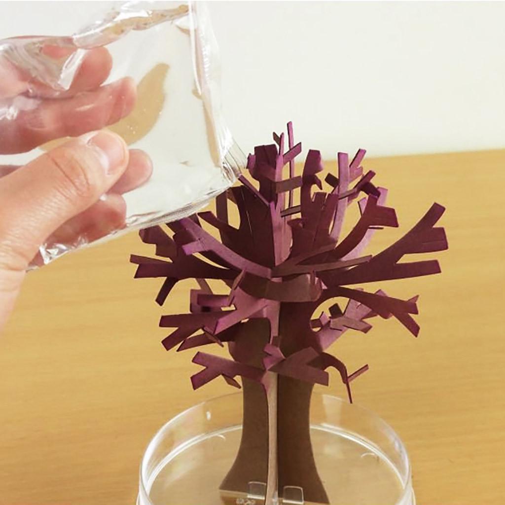 Cherrytree Paper Tree Flowering Creative Colorful  Growing Tree Toy  5ml
