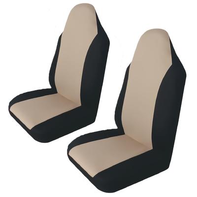 Sitzbezüge von und Sitz Autositz Standard Kleinwagen 2 Stück [Set 2] Fahrerseite Beifahrerseite Set, Bezüge, Universell, Elastisch, Schmutzabweisend, Auto,