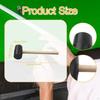 Rubber Hammer Hand Tool No Damage Soft Blow Tasks Double Faced Mallet for Crafts Wood