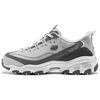 DLites Cómodas Versátiles de Caña Baja Zapatillas Papá Mujer Grises 150721-GRY