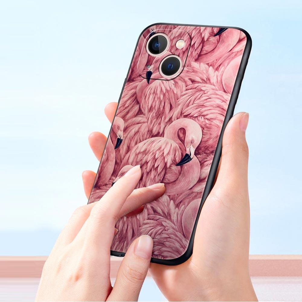 Fashion Gold Pink Marble Phone Case For iPhone 17 16 15 Pro Max 11 12 13 14 7 8 Plus SE 2020 X XR XS Cover Soft Black