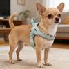 Saddle Design No Pull Dog Harness - Lightweight  Adjustable Leash for Small Medium Dogs Bichon Frise Corgi Walking