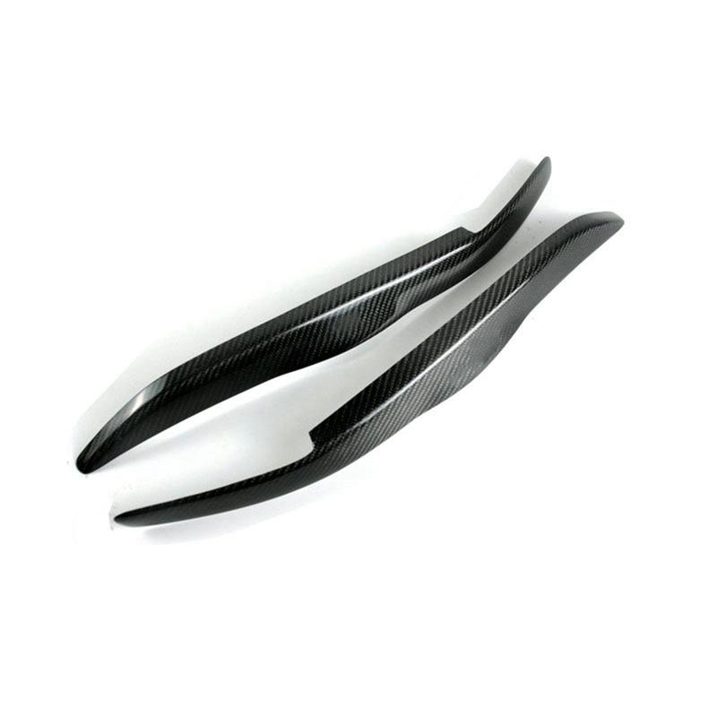 Headlight Eyelid Eyebrow Headlight Lens Cover Trim Carbon Fiber For Subaru Legacy 2004-2008 Accessories