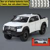 1/24 Great Wall Motor POER Pickup Alloy Diecast Off-road Vehicles Car Model Outdoor Display Collection Ornaments Birthday Gifts