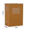 Mini Book Safe with Lock: Children's Piggy Bank and Desktop Storage Box