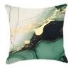 New Green Marble Gilt Series Pillows, Comfortable and Soft, Car Home, Bedroom, Bedside Pillows, Cushions