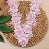 Ruban de Dentelle Brodé Perles 3D Extensible 1 Yard Pour Col Vintage Robe de Mariage Bricolage Costume d'Enfant Fournitures de Loisirs Créatifs