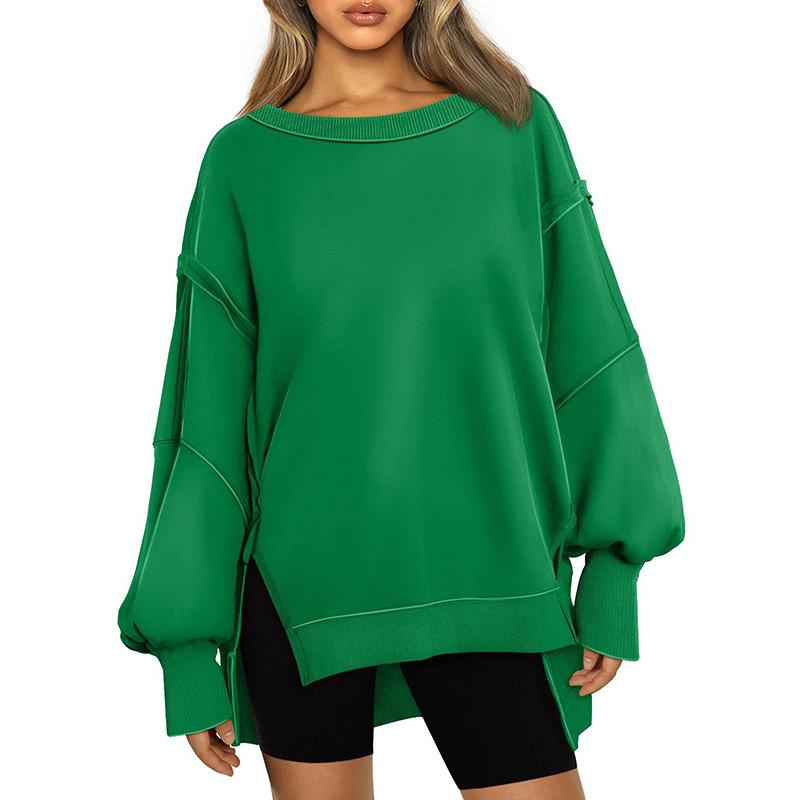 Womens Oversized Sweatshirts Hoodies Crewneck Shirts Fall Outfits Fashion Teen Girls Winter Clothes