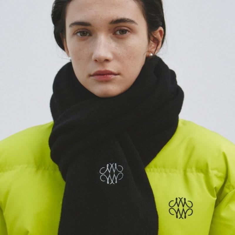 

NICK&NICOLE NICOLE PREMIUM WOOL MUFFLER_BLACK ONE