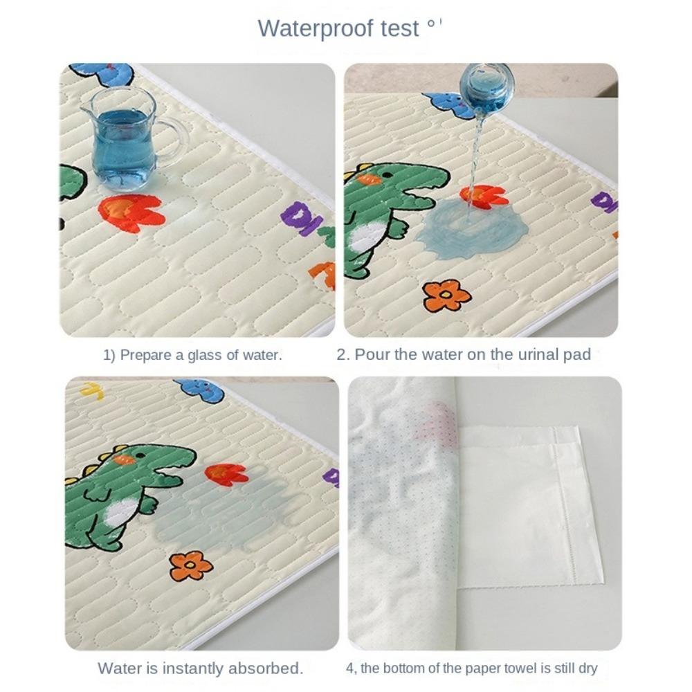 Wasserdichte Bettwäsche Urinauflagen Niedliche Cartoon Baby Schlafunterlagen Weiche Menstruationsauflage Kleinkinder