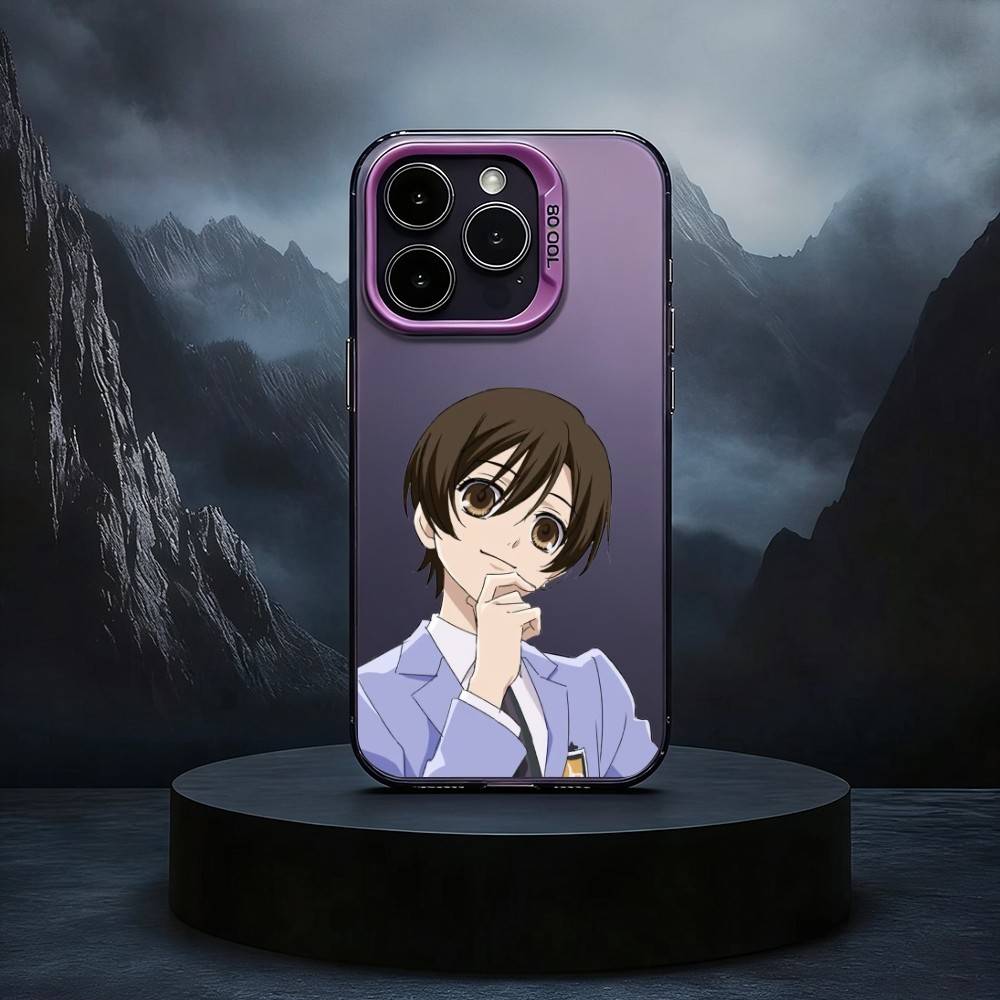 

Чехол для телефона Ouran High School Host C-Club для iPhone 17, 16, 15, 14, 13, 12, 11 Plus, Pro Max Черный Конфетный серебристый чехол для телефона iPhone15promax