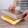 Zhaoran 11-inch Golden Rectangular Deep Baking Pan