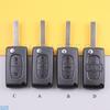 Car Key Fob Shell Case Housing Parts for Citroen C2 C3 C4 C5 C6 C8 Xsara Berlingo for Peugeot 207 307 308 407 607 807 1007 Fuel System Fittings7