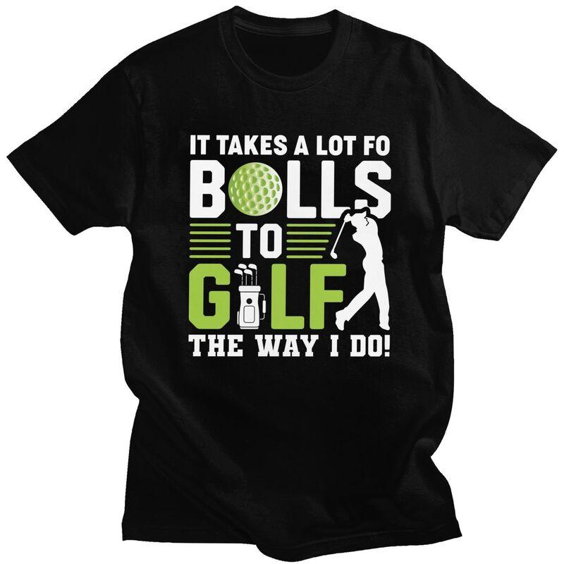 

Custom Golf Quotes T Shirts for Men 100% Cotton Tee Tops Tshirt Short Sleeve Fashion T-shirt - Men s Summer Cotton Graphic Tee S разноцветный