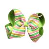 Easter Theme Bowknot Hair Barrette Bunny Egg Print Hair Clip for Kids Adults for Festival Parties and Gatherings