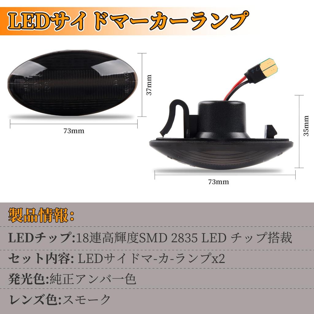POPMOTORZ LED Side Marker Suzuki Wagon R MR Wagon Swift