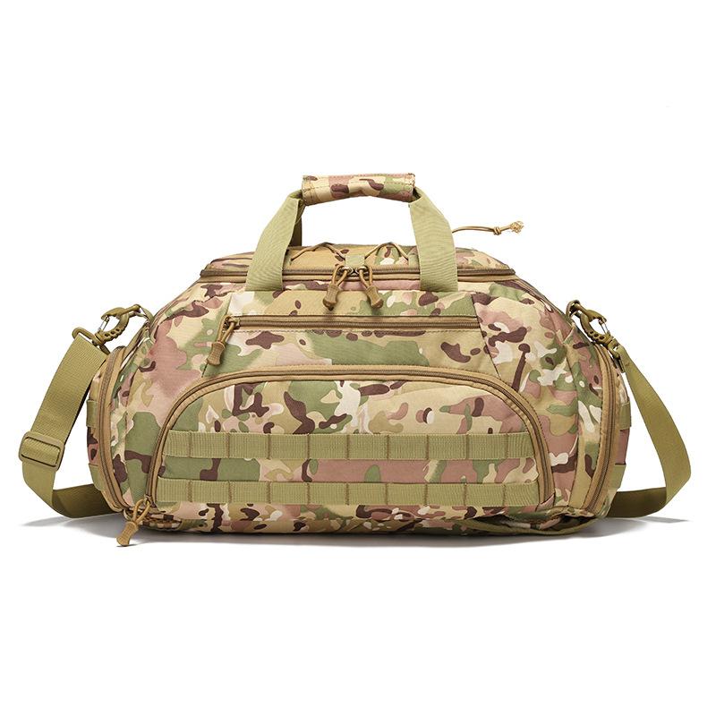 Outdoor Multifunctional Sports Backpack, Shoe Compartment Storage Bag, Multi-purpose Backpack, Luggage Bag, Double Shoulder Bag, Handbag