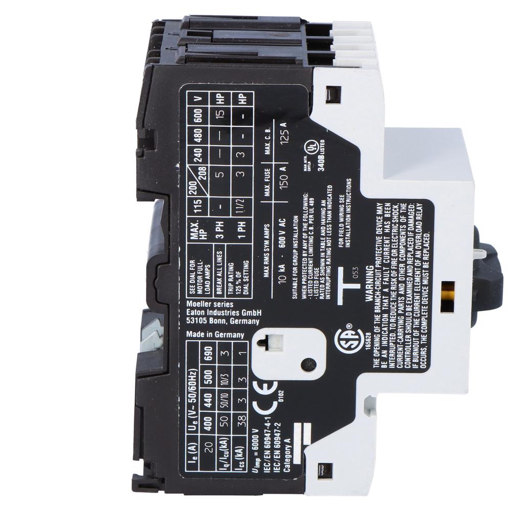 Motor circuit breaker PKZM0,Ir=16-20A PKZM0-20-EA