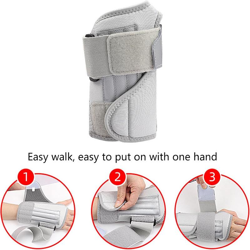 

Спортивные напульсники Фитнес Поддержка Напульсники Дышащие Ремни Обернутые Регулируемая Алюминиевая Полоска Фиксированные Напульсники с Давлением M