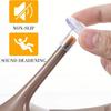 60pcs Clear Plastic High Heel Protectors & Silencers 3 Size for Weddings Event Prevent Heels From Sinking On Grass Gravel Bricks