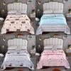 Rabbit Radish Bear Flower Printed Washed Cotton Summer Air Quilt Conditioning