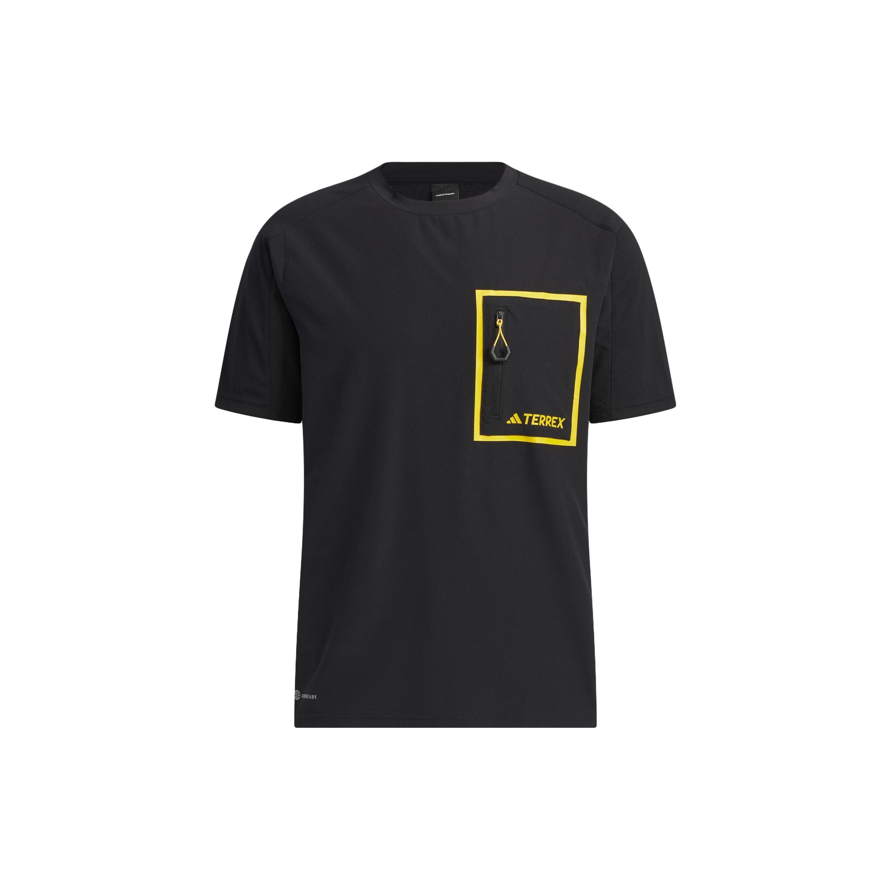 adidas Terrex National Geographic T-Shirt Black Men s IC1986 XL
