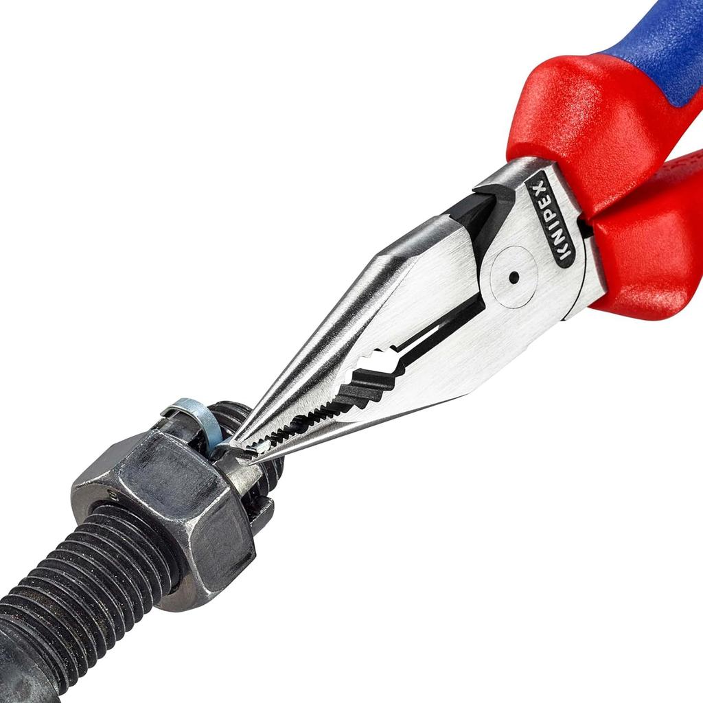 KNIPEX Needle Nose Pliers Comfort Handle 185mm 0822-185