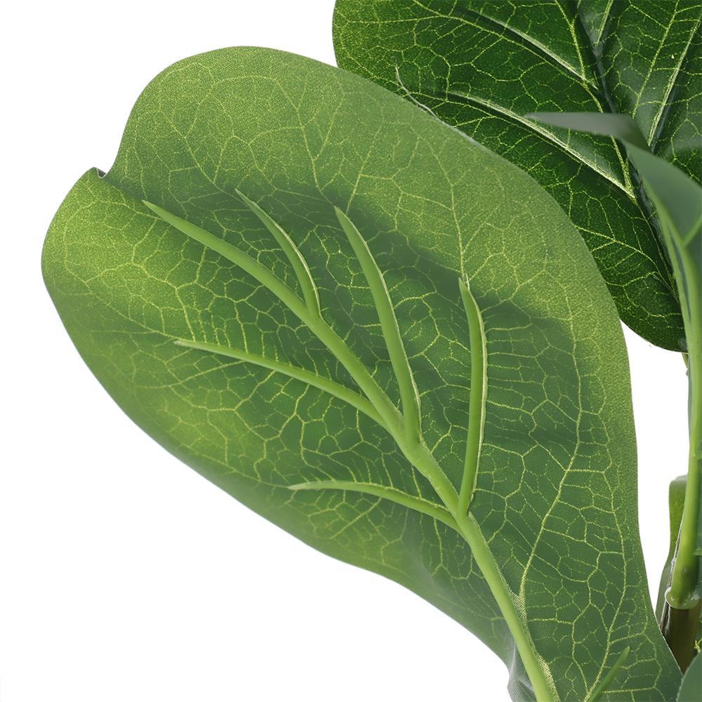 Party Supplies Courtyard Ornament Fake Plants Faux Leaves Lifelike Greenery Artificial Ficus Branch