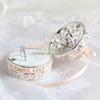 Crown with Pierce Purchase from Pierce <Sakura Ribbon> [Direct Shop] (BabyPink)