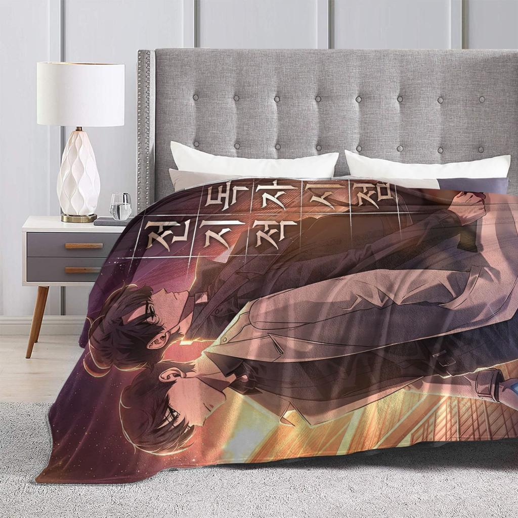 Omniscient Readers Viewpoint Blankets Velvet Yoo Joonghyuk Warm Throw Blanket for Bedroom Sofa Bedspread
