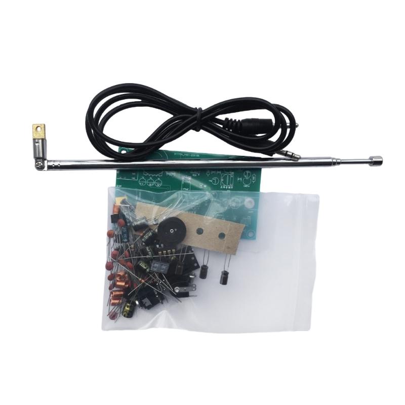 FM Transmitter Circuit Board BH1417F Chip with Antenna Perfect for Electronics Education and Campus Radio Projects