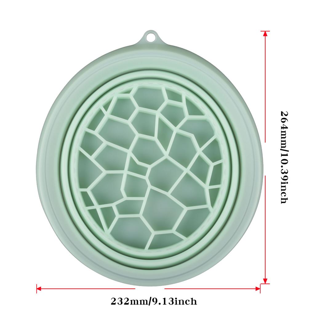 Folding Face Ice Bath Basin Portable Wash Bath Basin Bathroom Facials Skin Care Kitchen Accessories Wash Bowl for Home Travel
