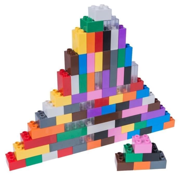 Briques de construction - Strictly Briks - Big Briks - 84 pièces - Mixte - Plastique