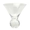 Hestia Diamond Ball Base Martini Glass (Pack of 2)